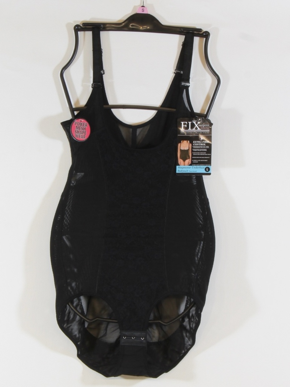 Fix Shapewear by Wunderwear Black Shapewear Bodysuit NWT
